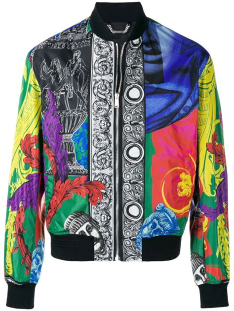 Versace: Blue Bomber Jackets now at ,825.00+ 